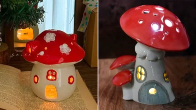 چراغ خواب فانتزی طرح قارچ