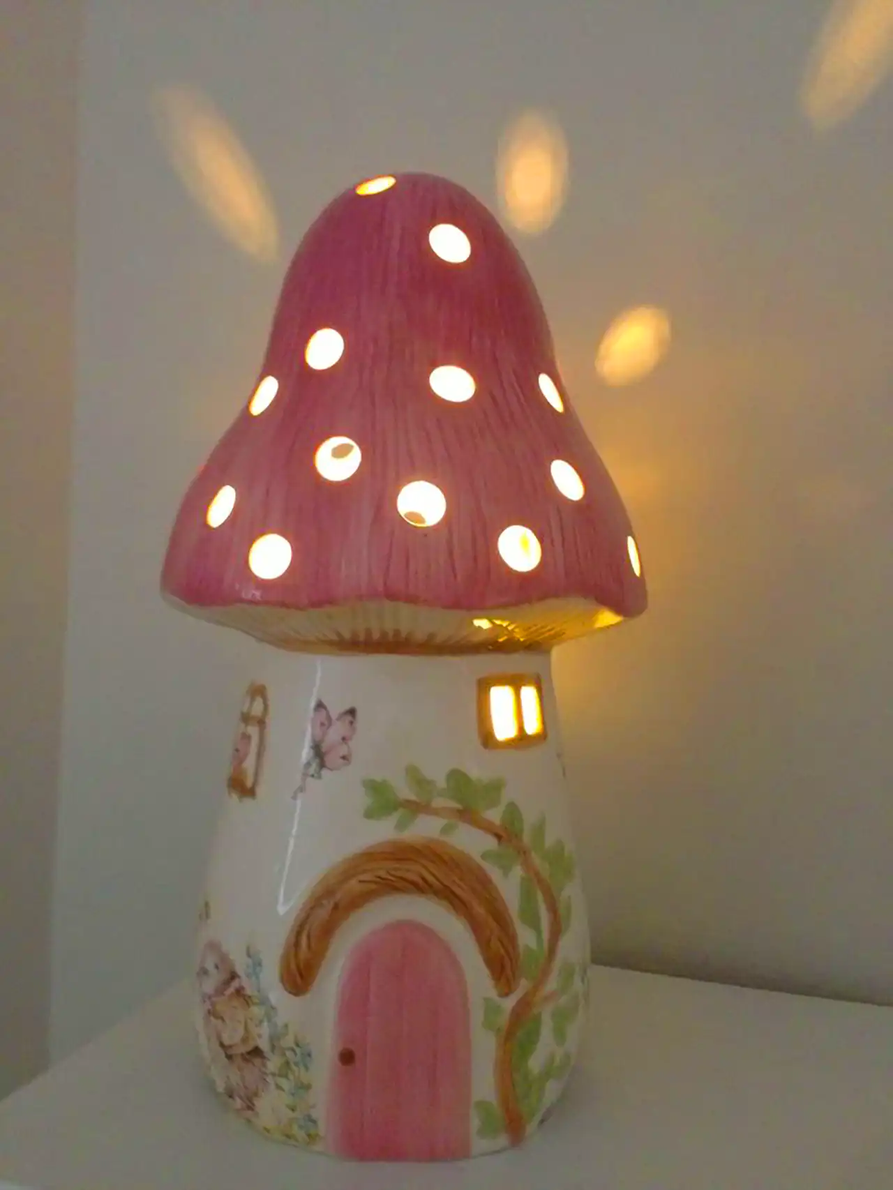 چراغ خواب فانتزی طرح قارچ