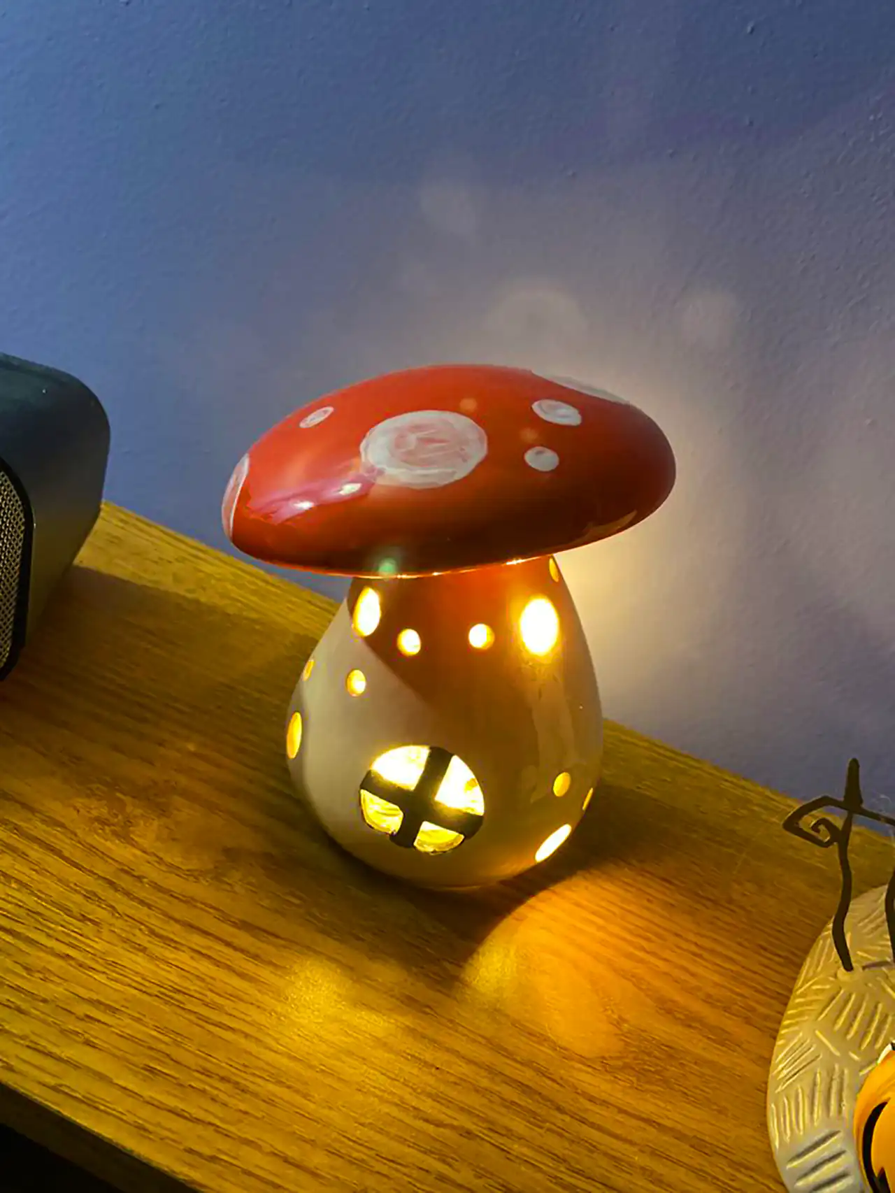 چراغ خواب فانتزی طرح قارچ