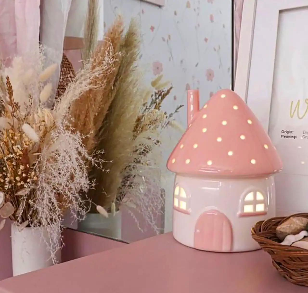 چراغ خواب فانتزی طرح قارچ