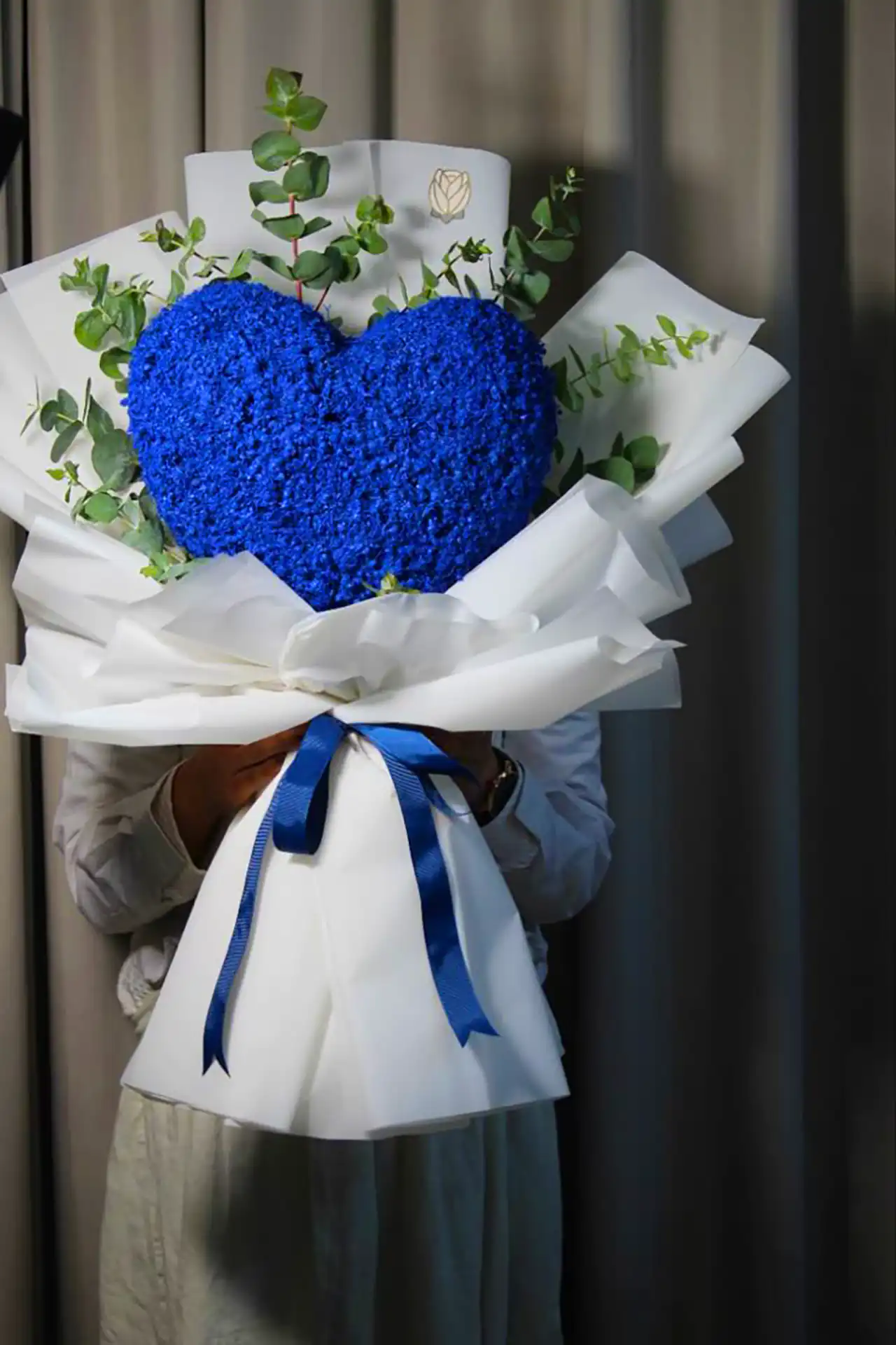 دسته گل قلبی شکل