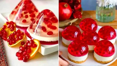 دسر انار برای یلدا