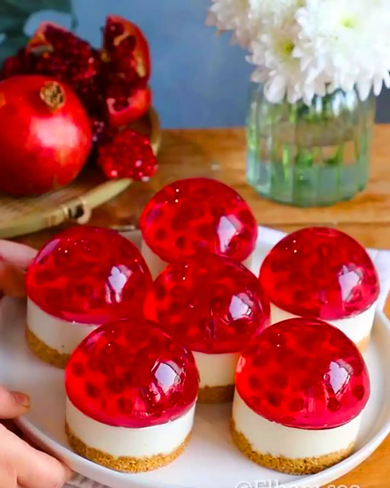 دسر انار برای یلدا