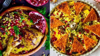 دیزاین قاطی پلو ایرانی