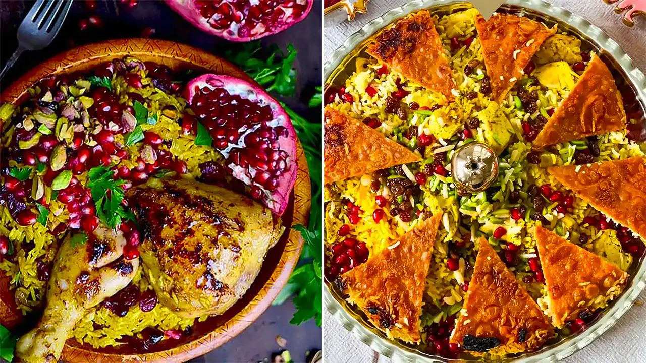 دیزاین قاطی پلو ایرانی