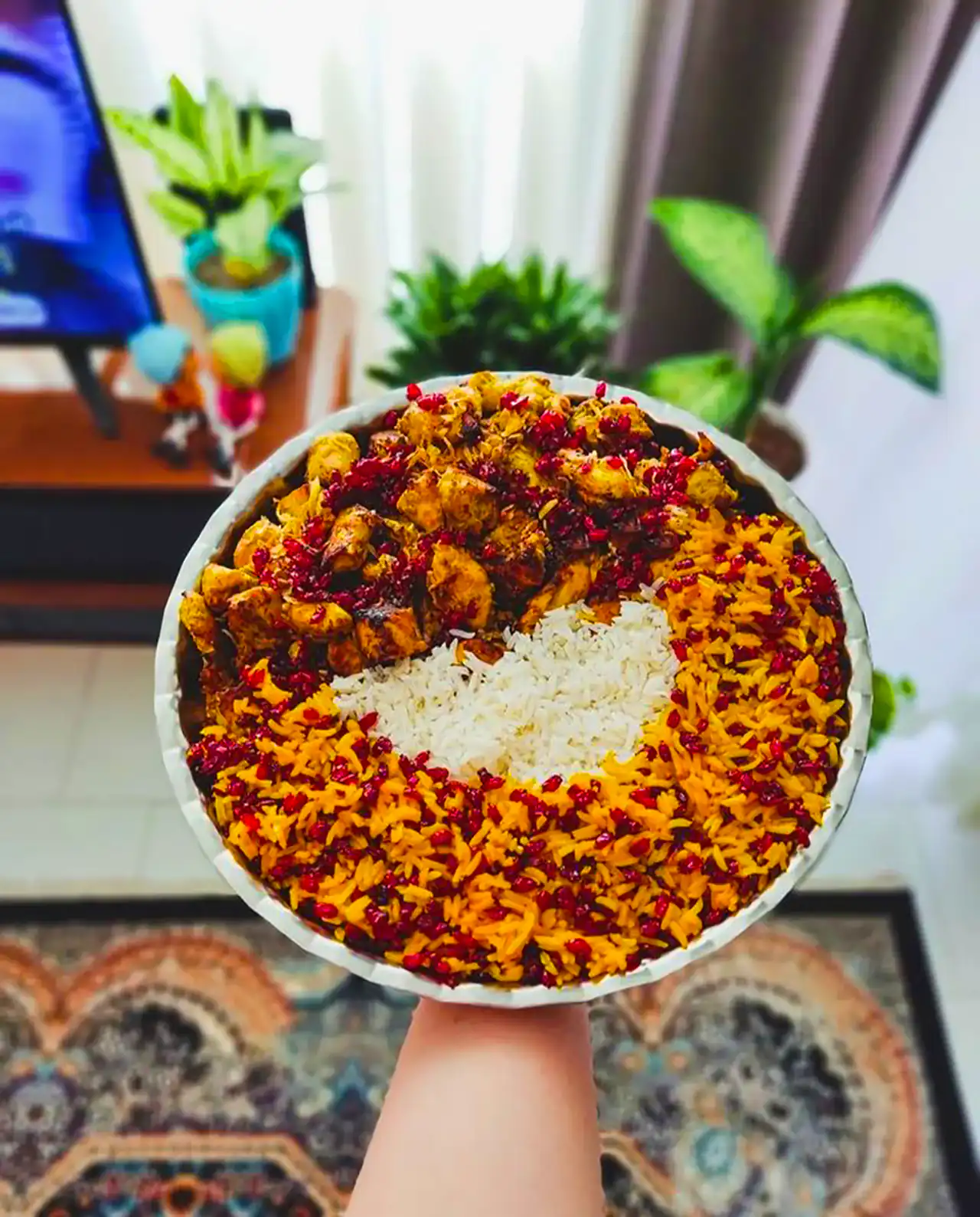 دیزاین قاطی پلو ایرانی