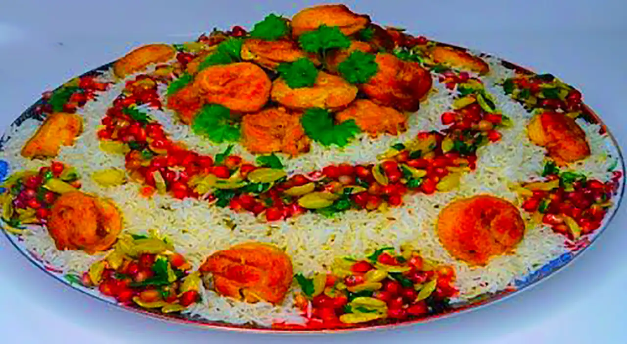 دیزاین قاطی پلو ایرانی