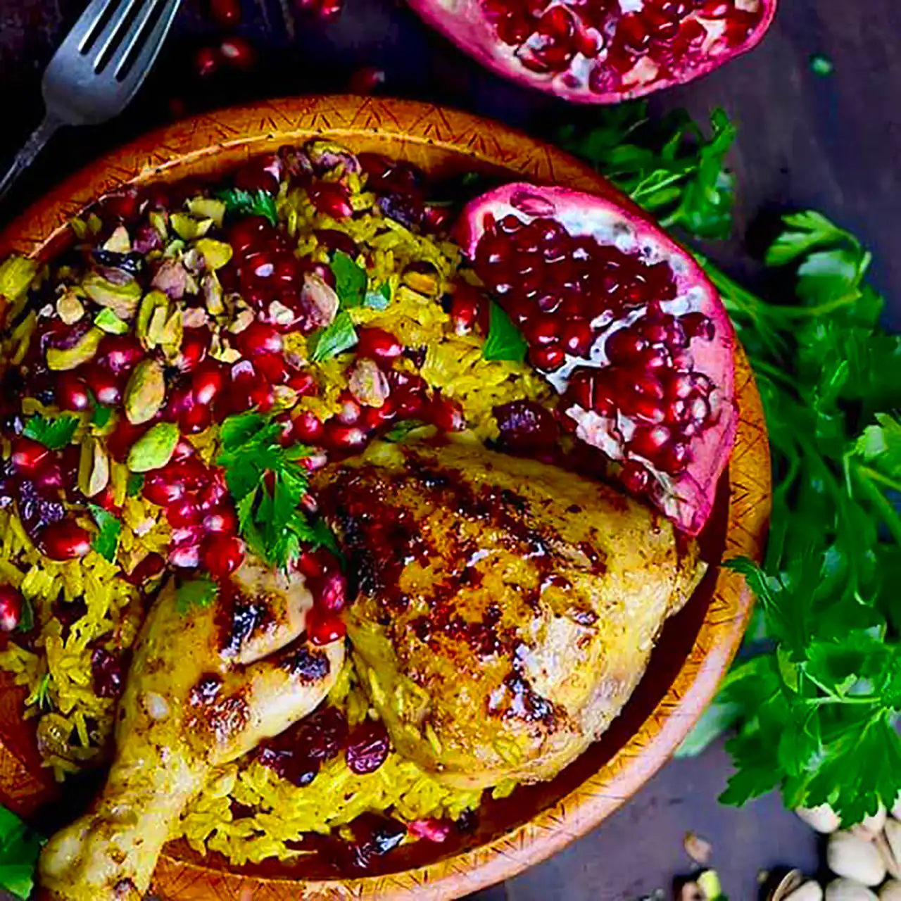 دیزاین قاطی پلو ایرانی