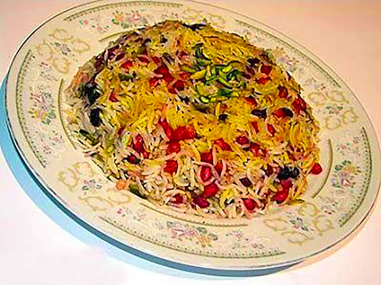 دیزاین قاطی پلو ایرانی