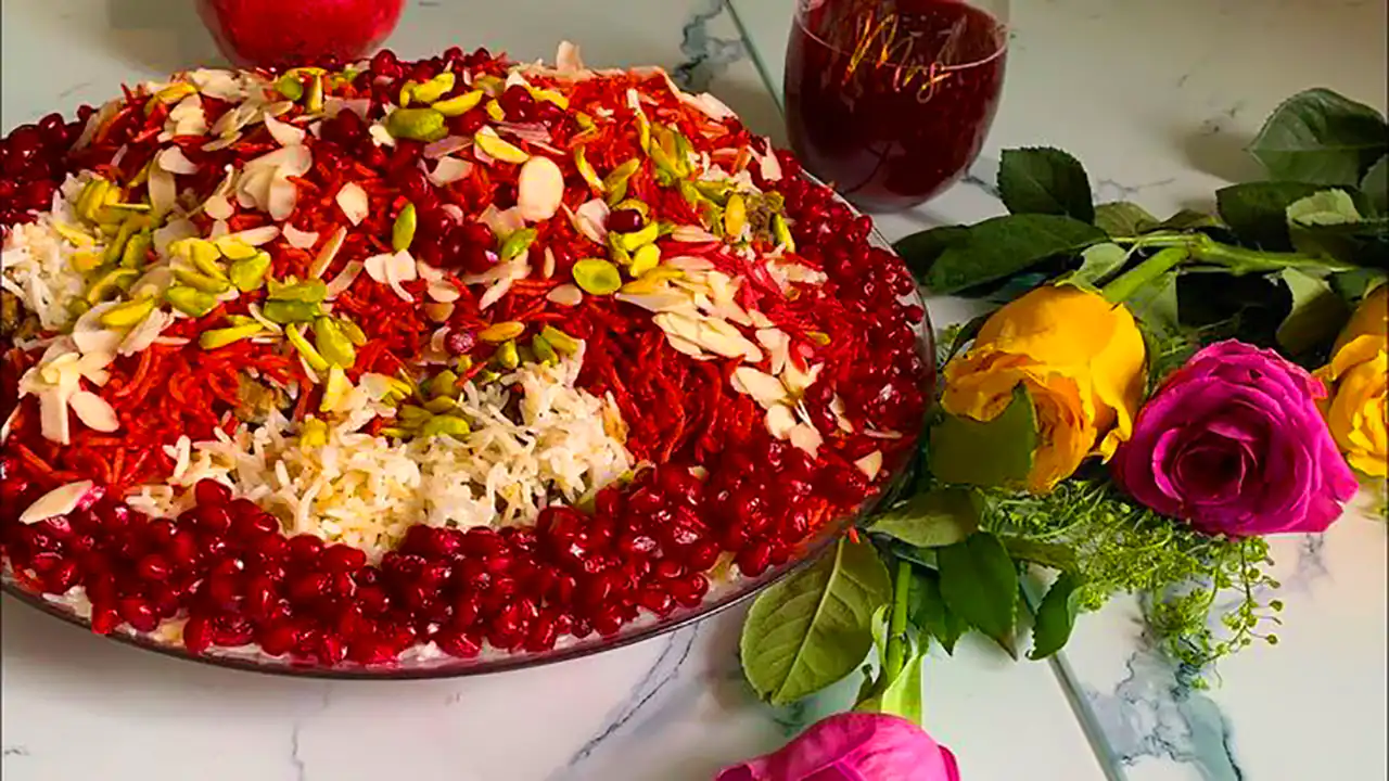 دیزاین قاطی پلو ایرانی