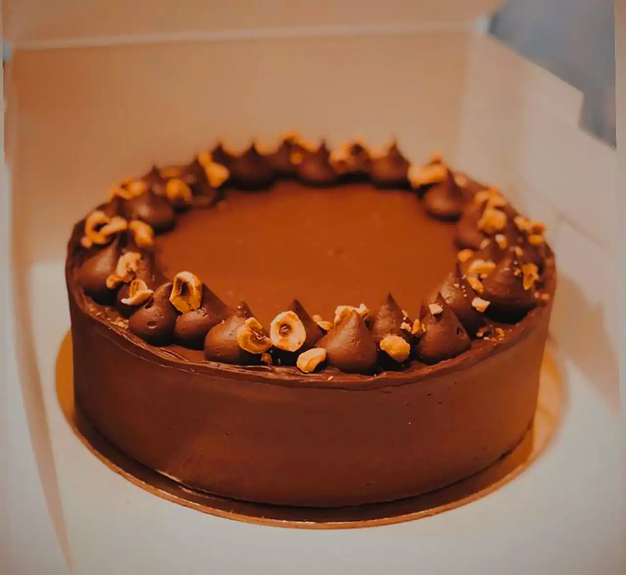 دیزاین کیک شکلاتی خونگی