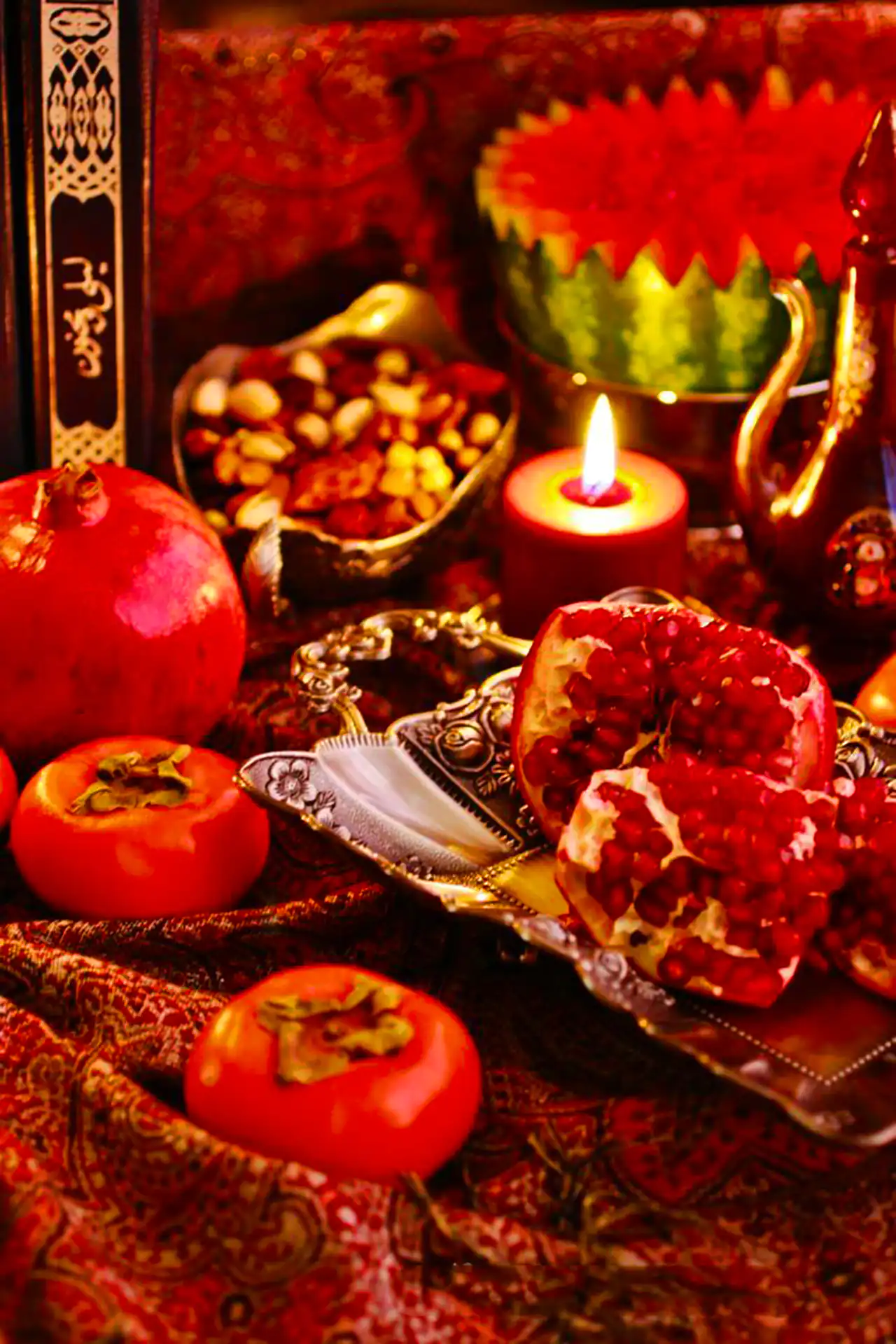 دیزاین میز شب یلدا