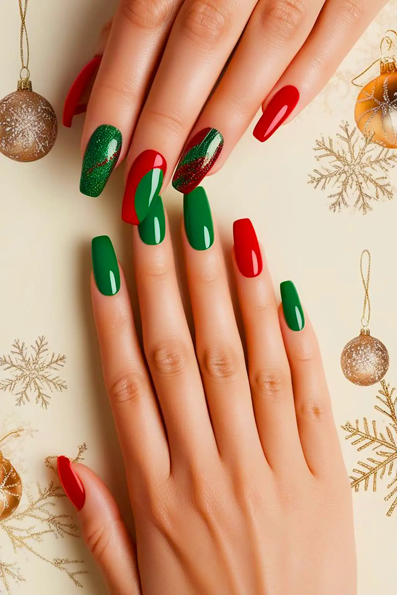 دیزاین ناخن برای زمستان