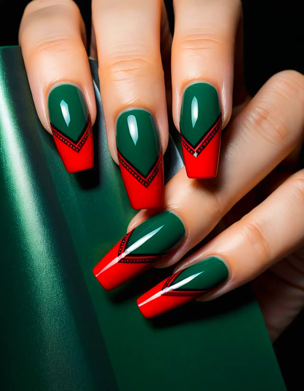 دیزاین ناخن برای زمستان