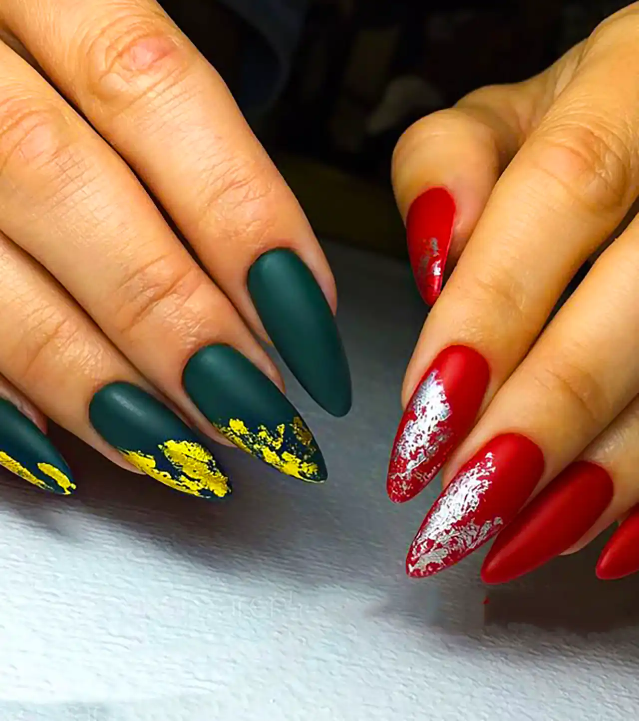 دیزاین ناخن برای زمستان