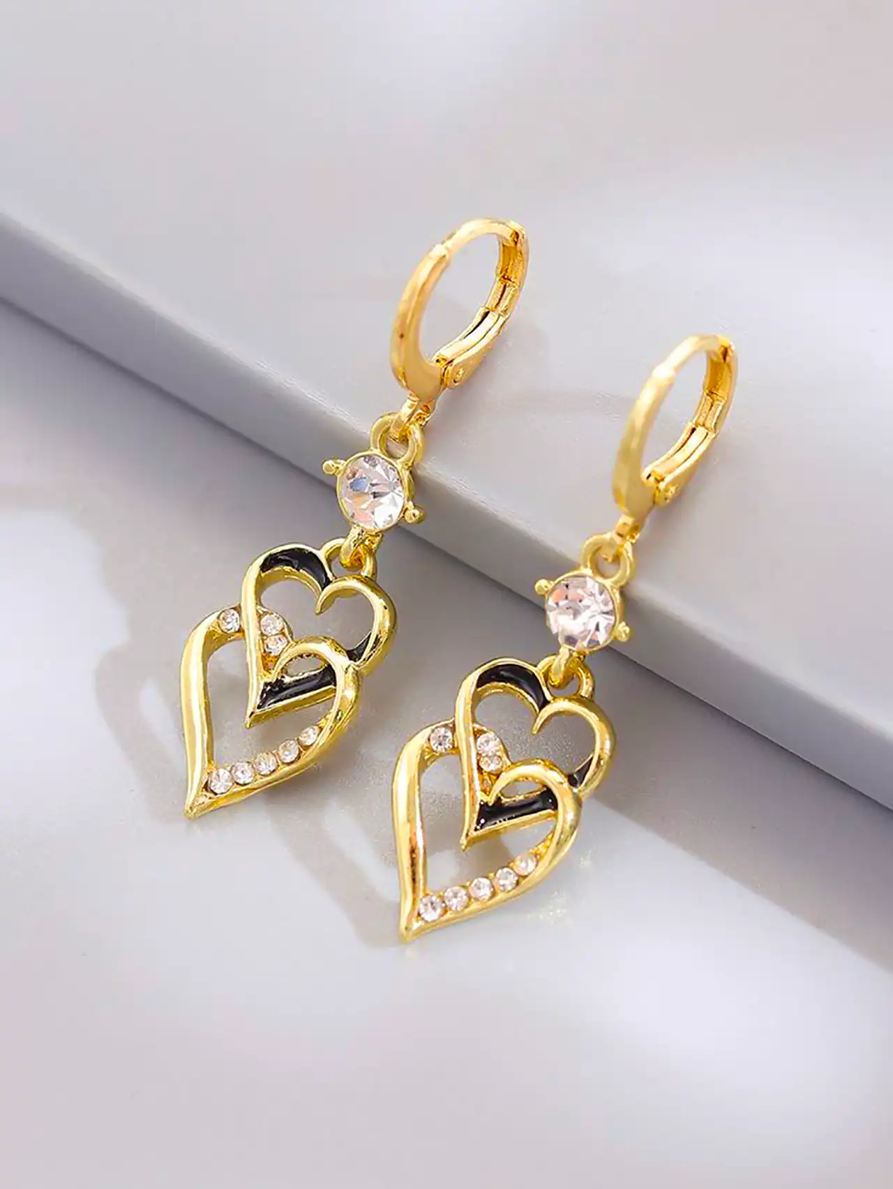 گوشواره مینیمال قلبی