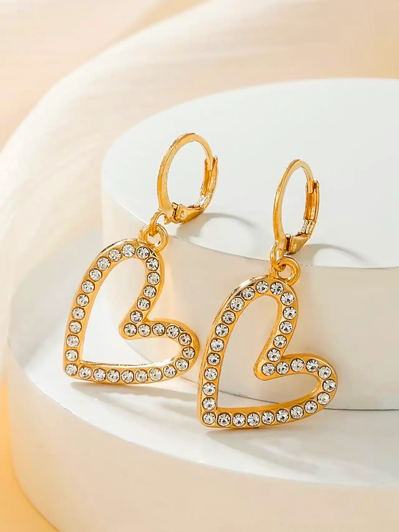 گوشواره مینیمال قلبی