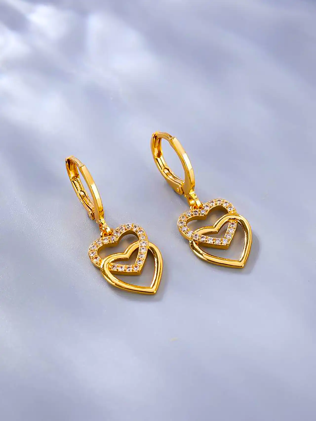 گوشواره مینیمال قلبی