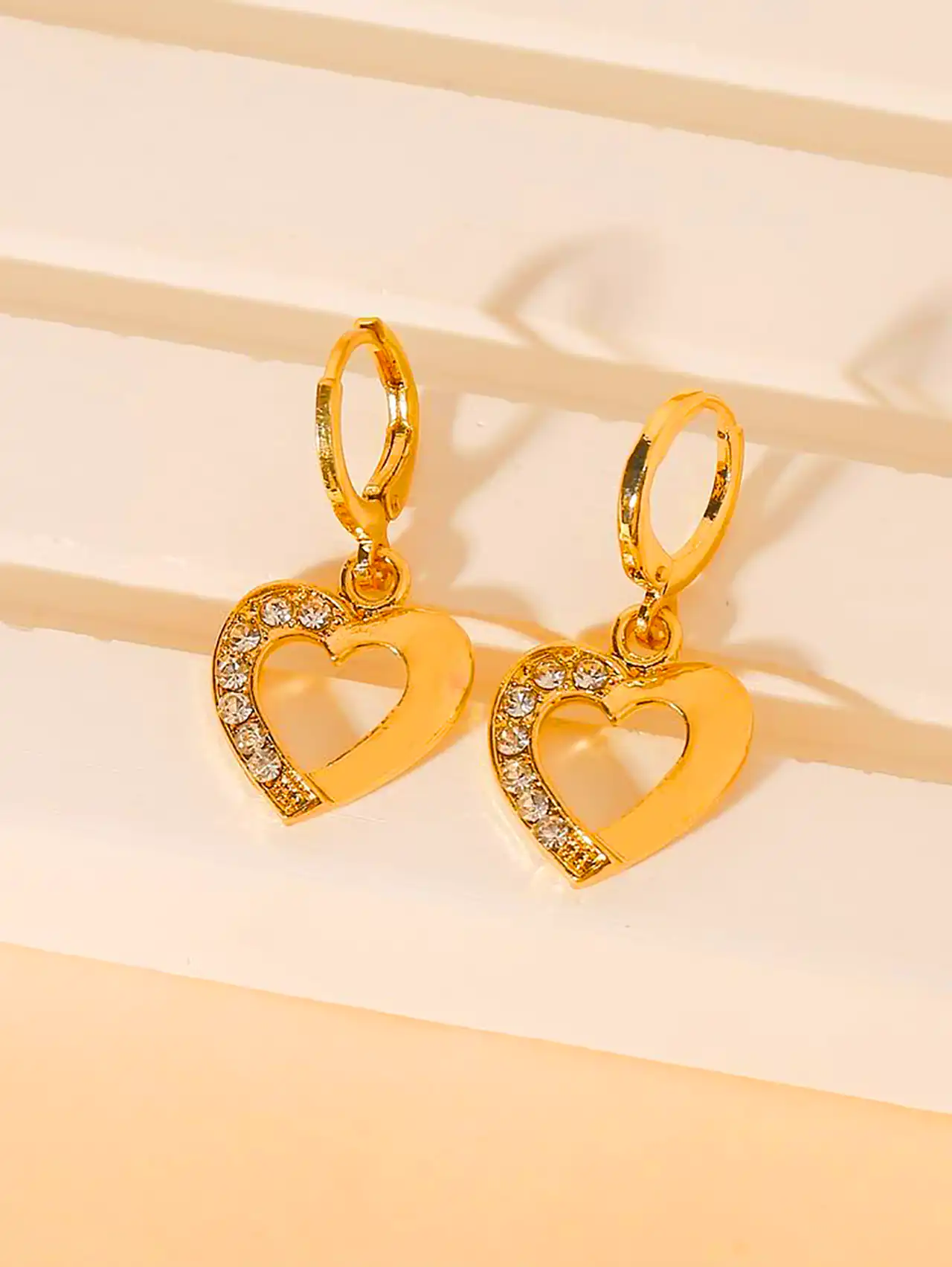 گوشواره مینیمال قلبی