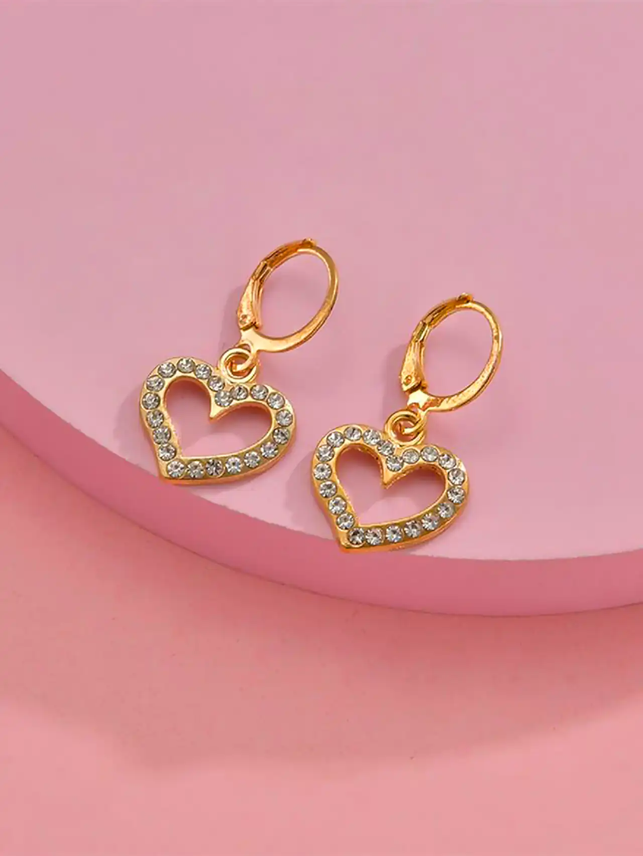 گوشواره مینیمال قلبی