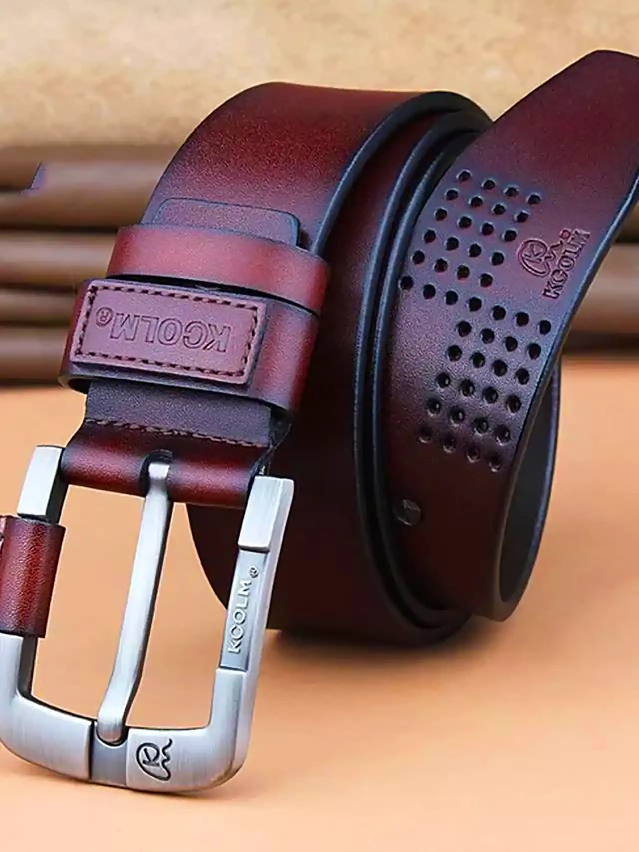 کمربند چرم مردانه