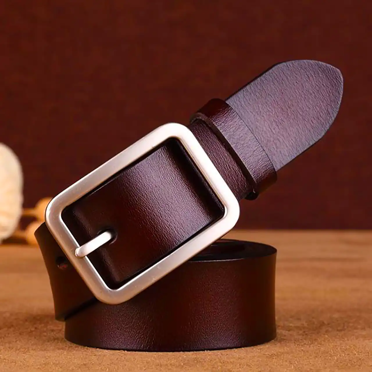 کمربند چرم مردانه
