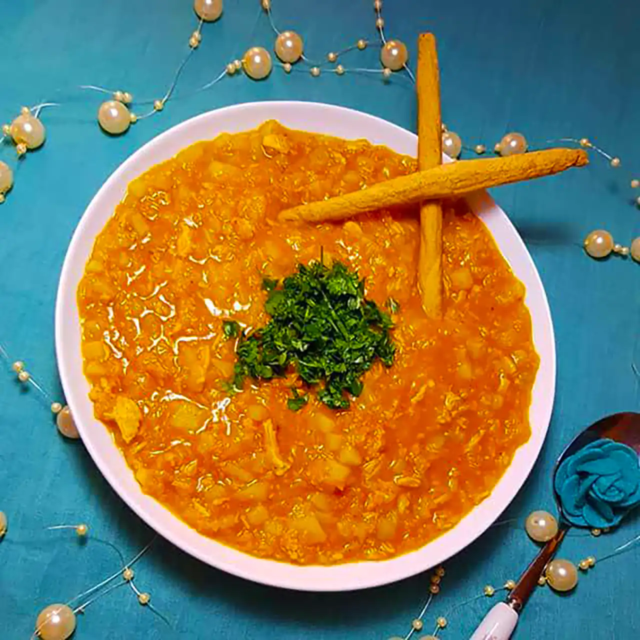 کاسه سوپ رستورانی