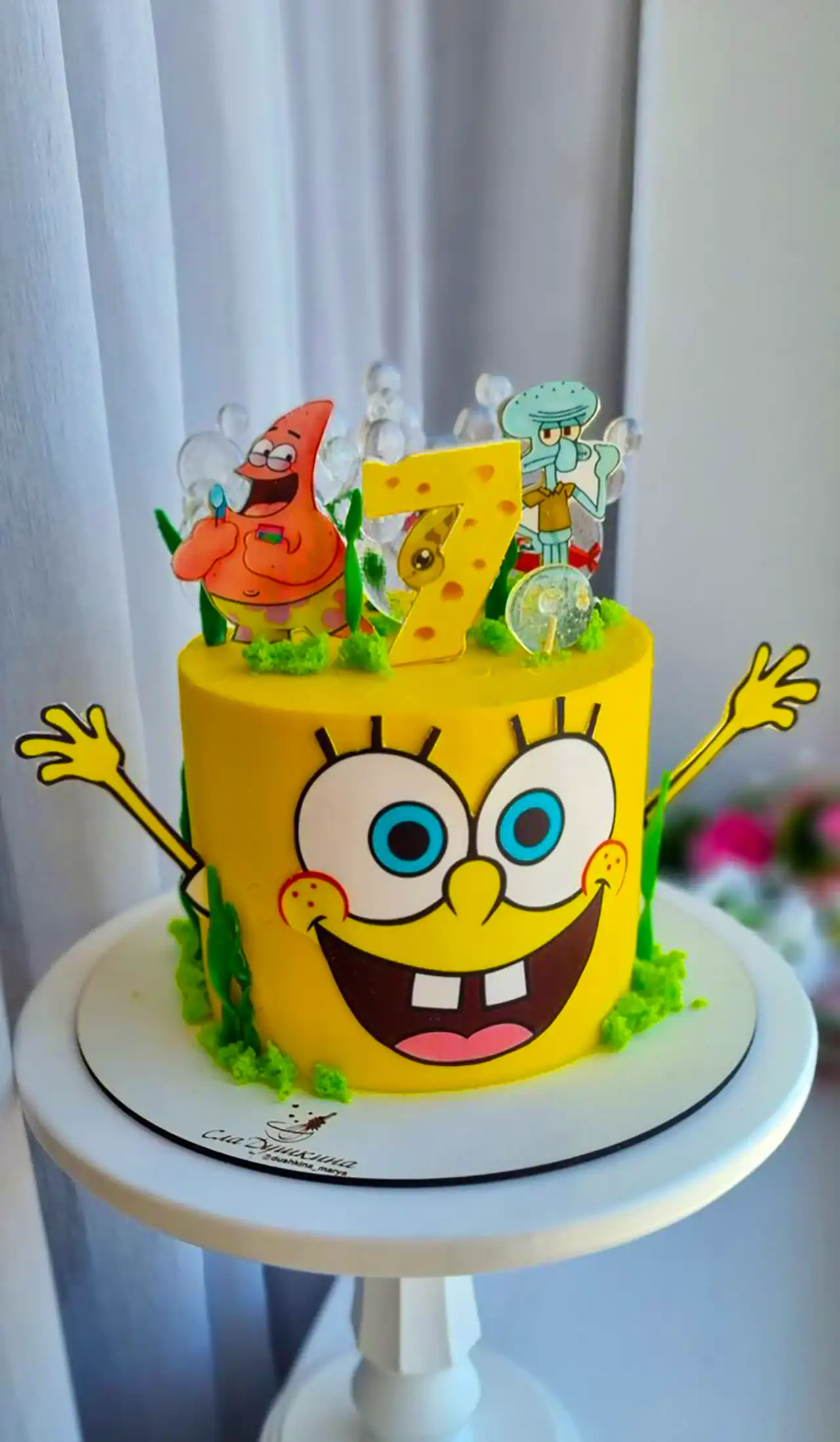 کیک باب اسفنجی