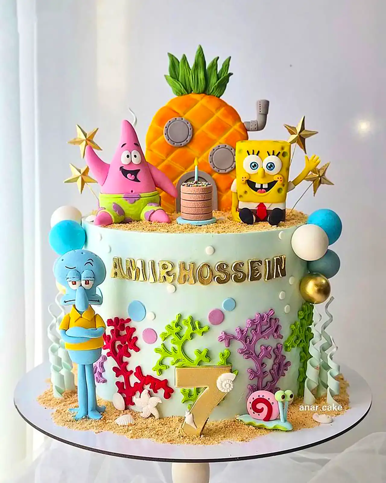 کیک باب اسفنجی