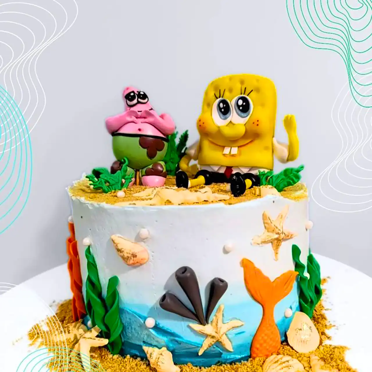 کیک باب اسفنجی