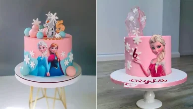 کیک تولد فروزن