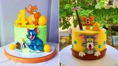 کیک تولد تام و جری