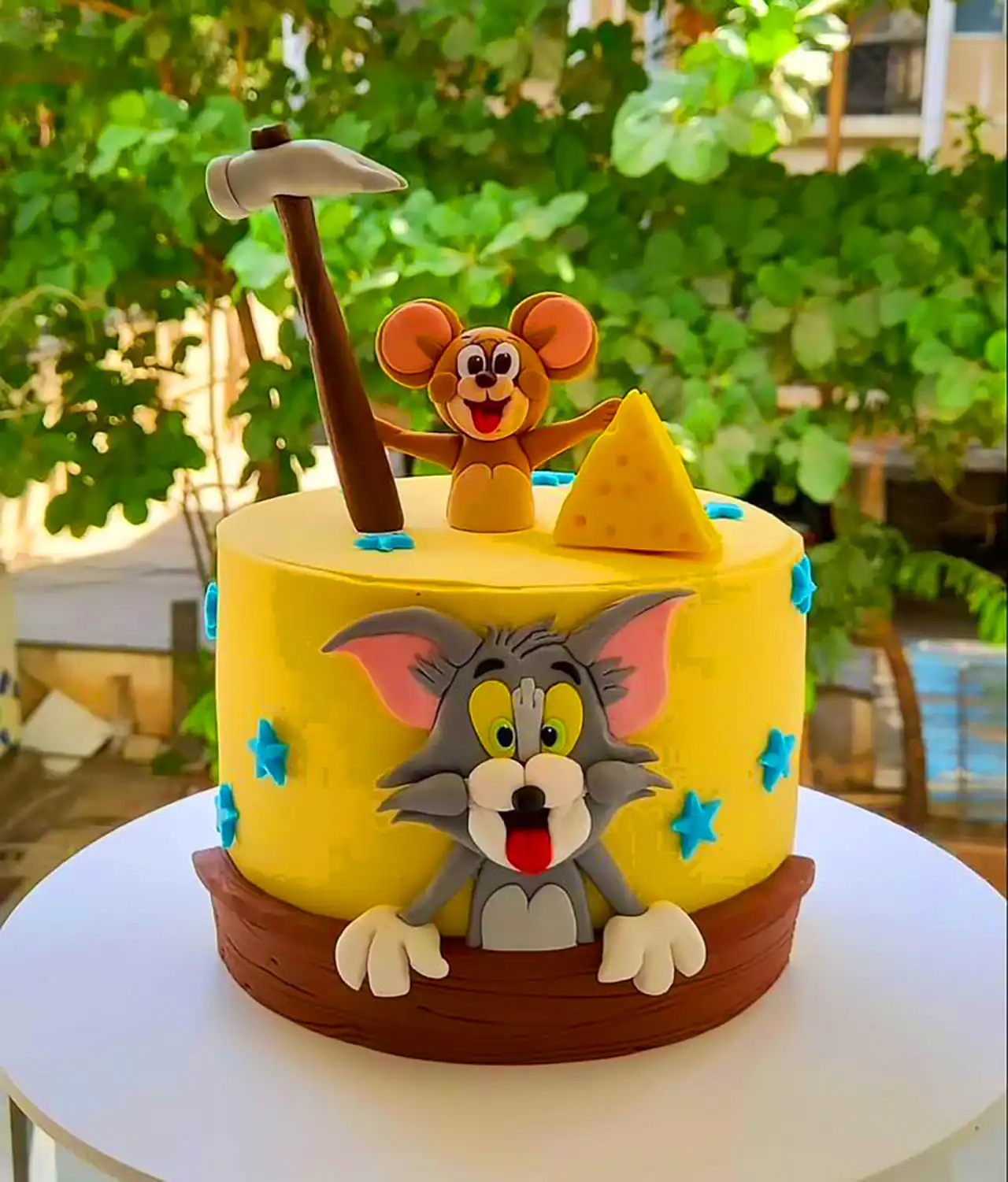 کیک تولد تام و جری