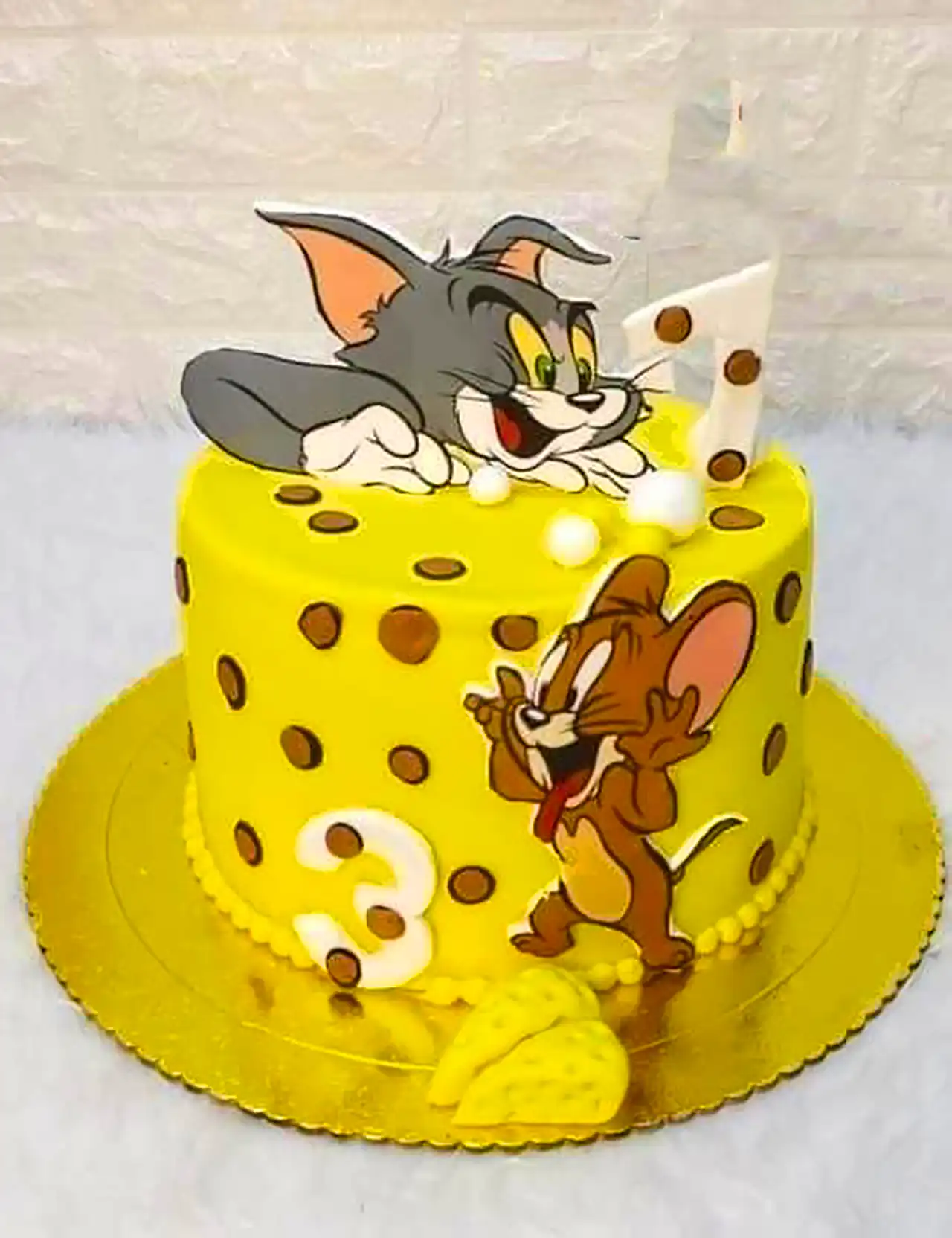 کیک تولد تام و جری