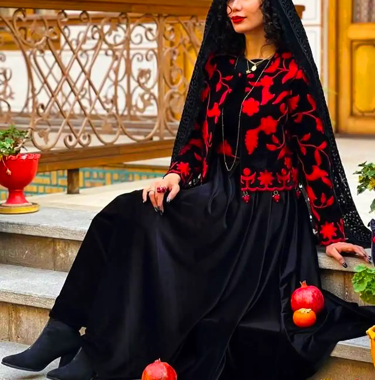 لباس زنانه برای شب یلدا