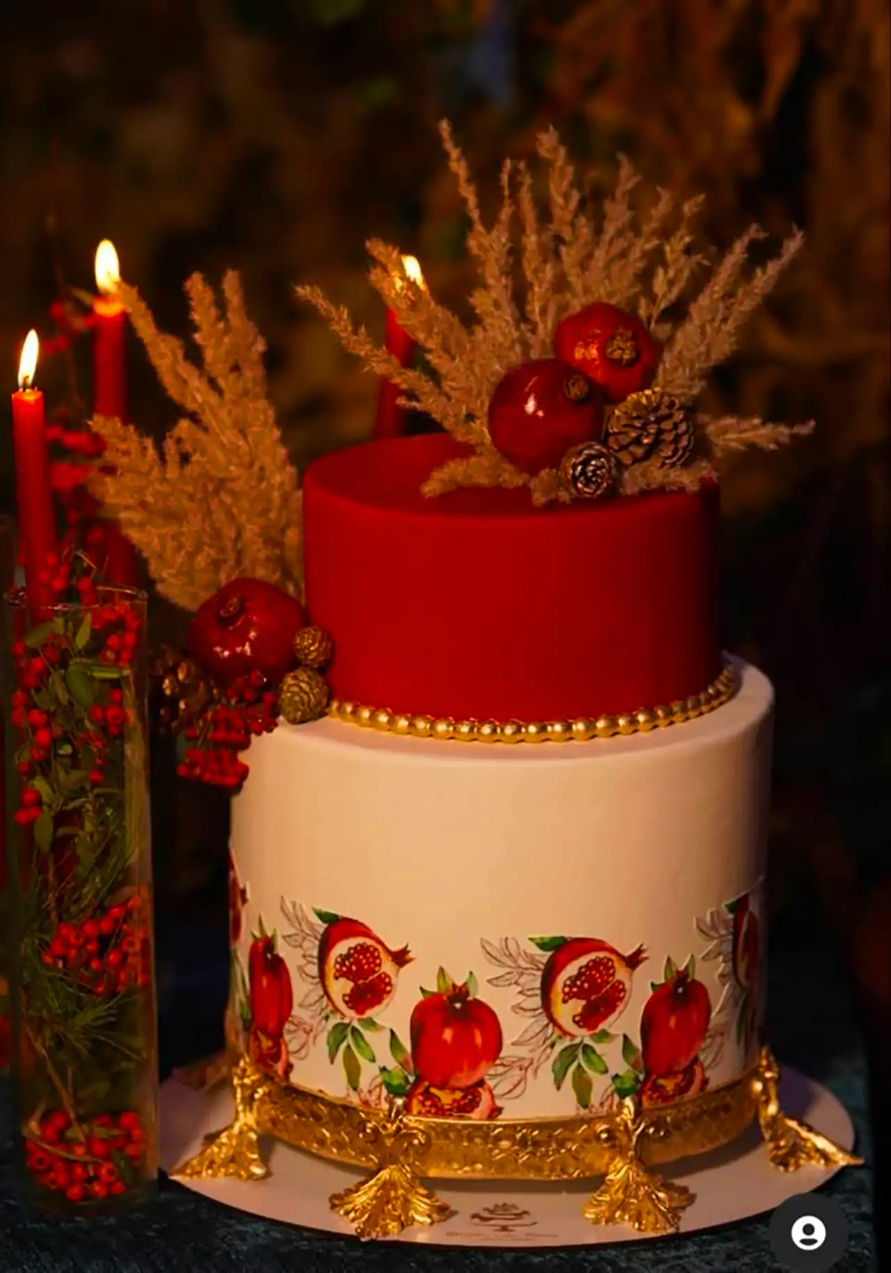 مینی کیک شب یلدا