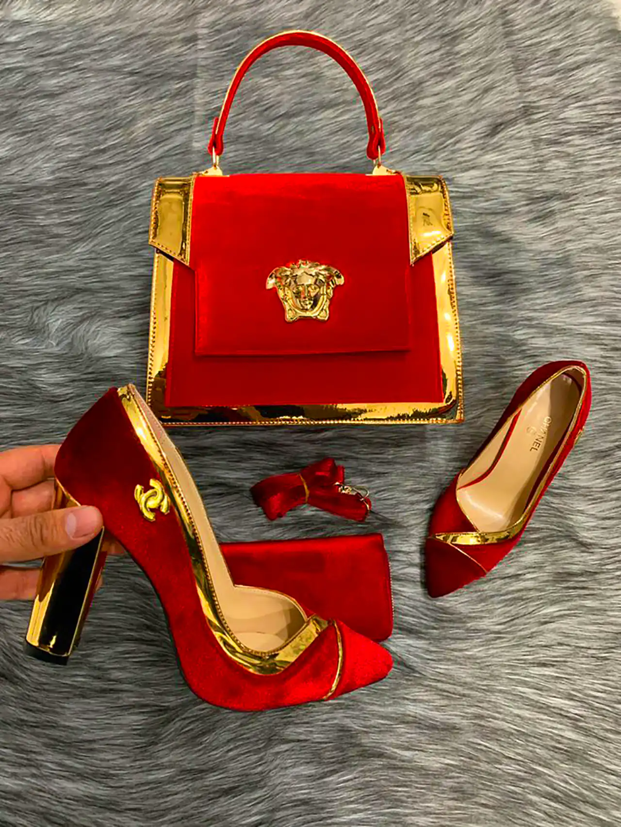 ست کیف وکفش زنانه