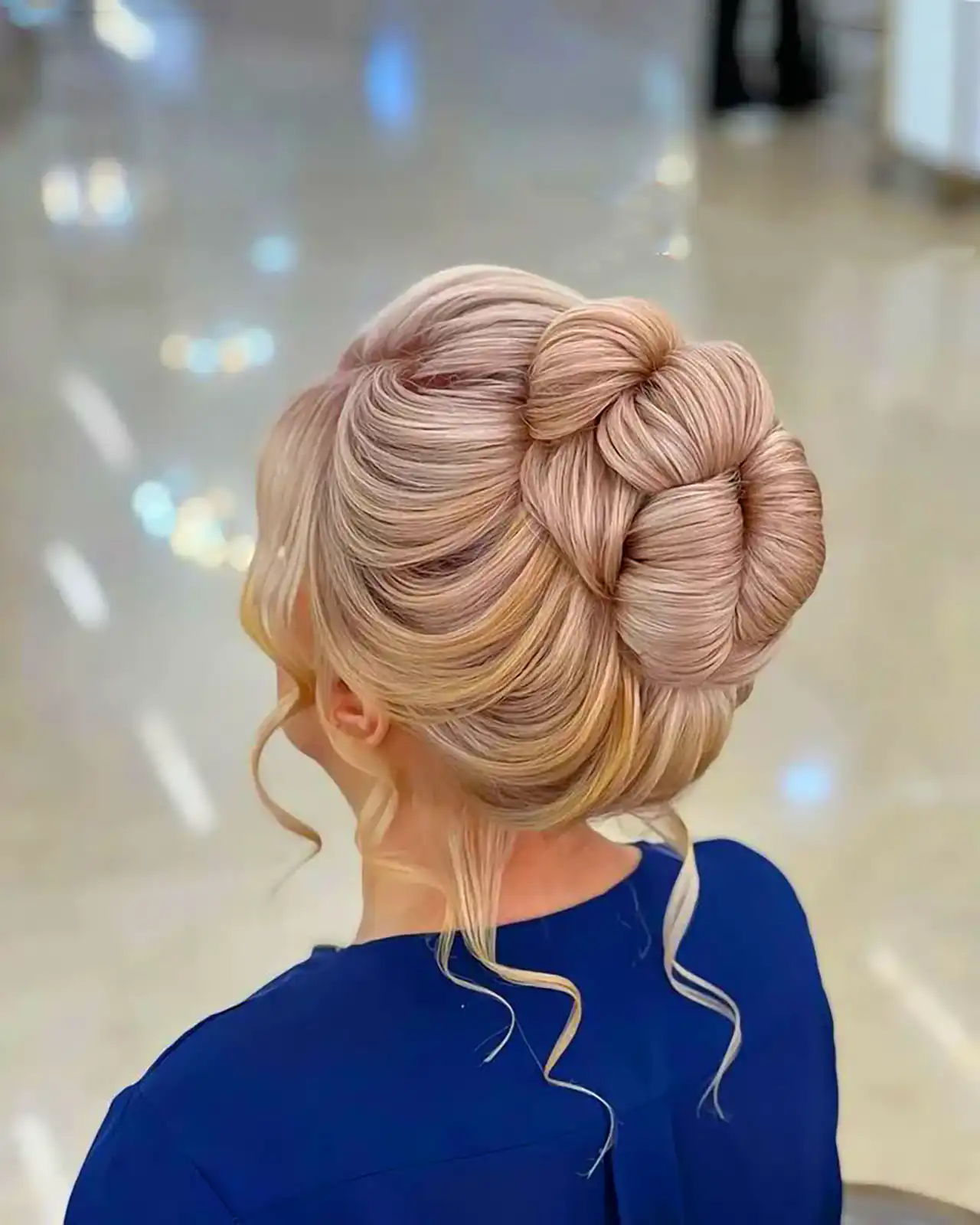 شینیون بسته مو