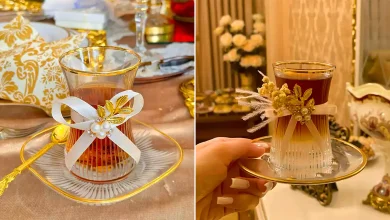 تزیین استکان برای خواستگاری