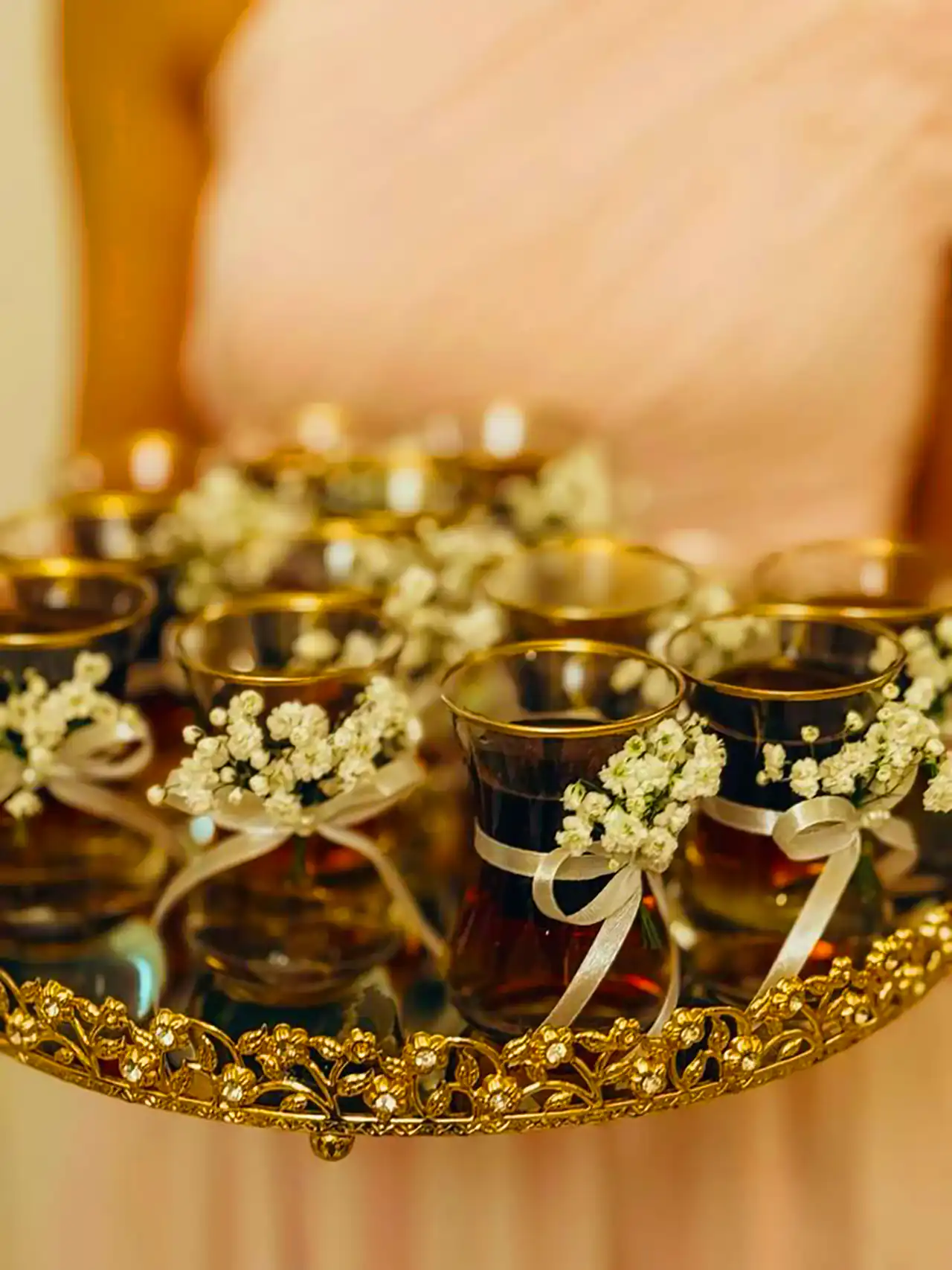 تزیین استکان برای خواستگاری