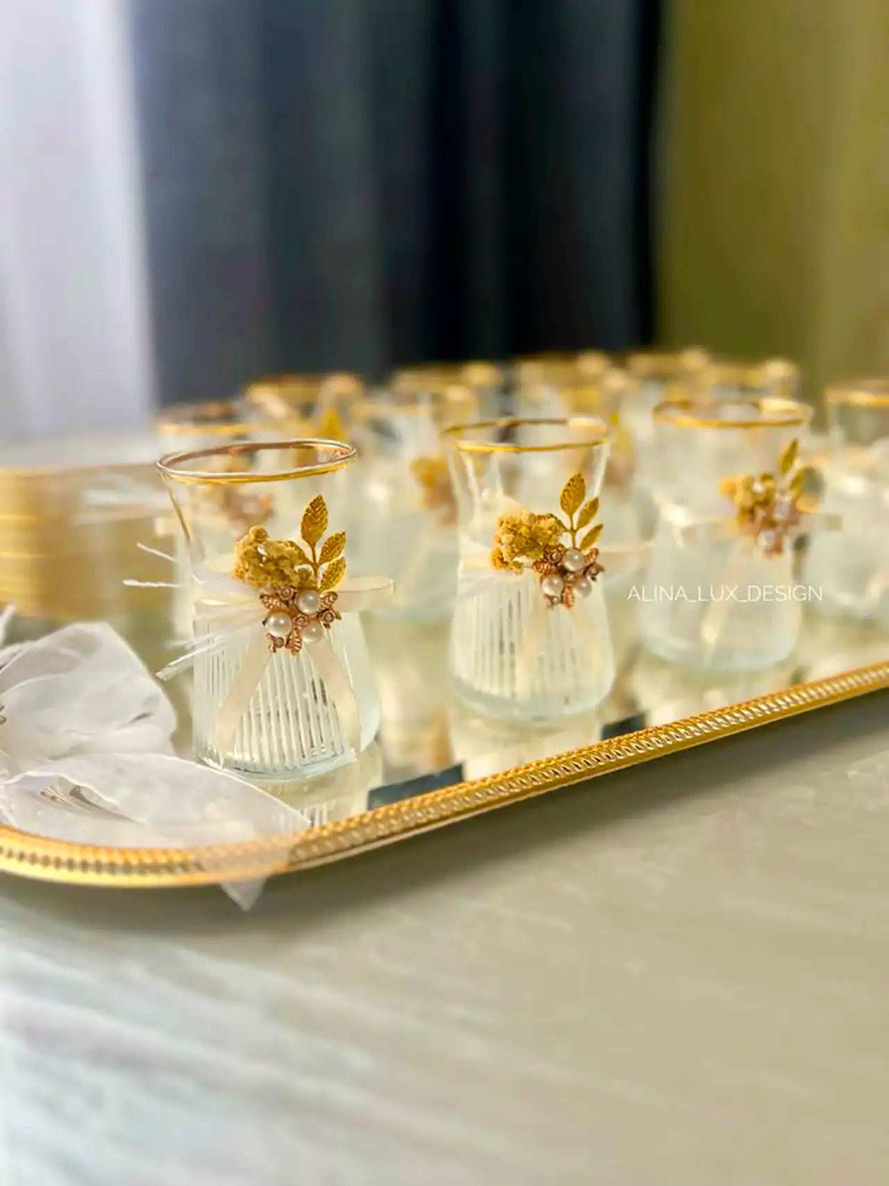 تزیین استکان برای خواستگاری