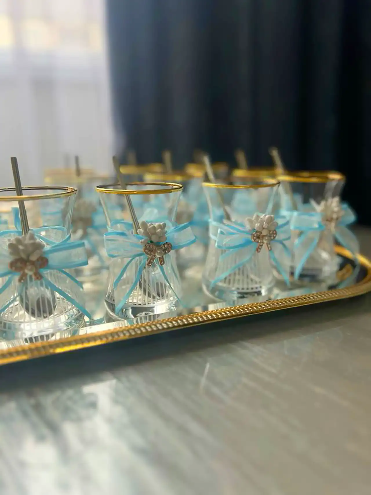 تزیین استکان برای خواستگاری