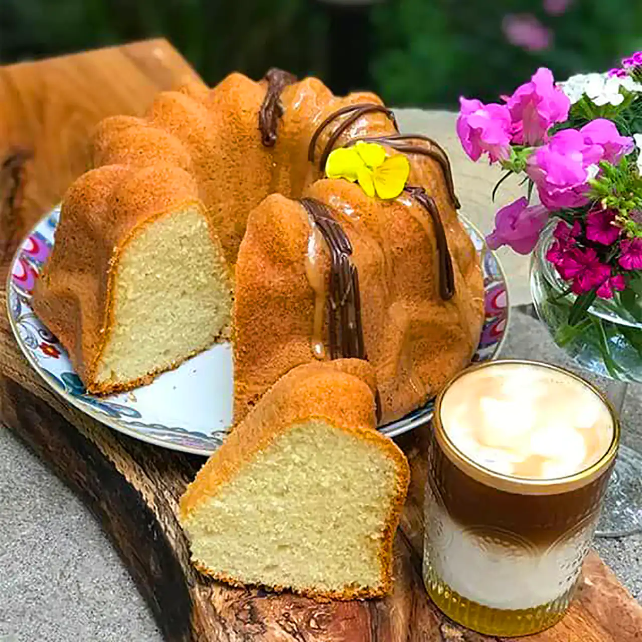 تزیین کیک خونگی ساده