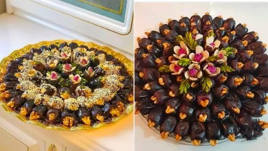 تزئین خرما برای روضه