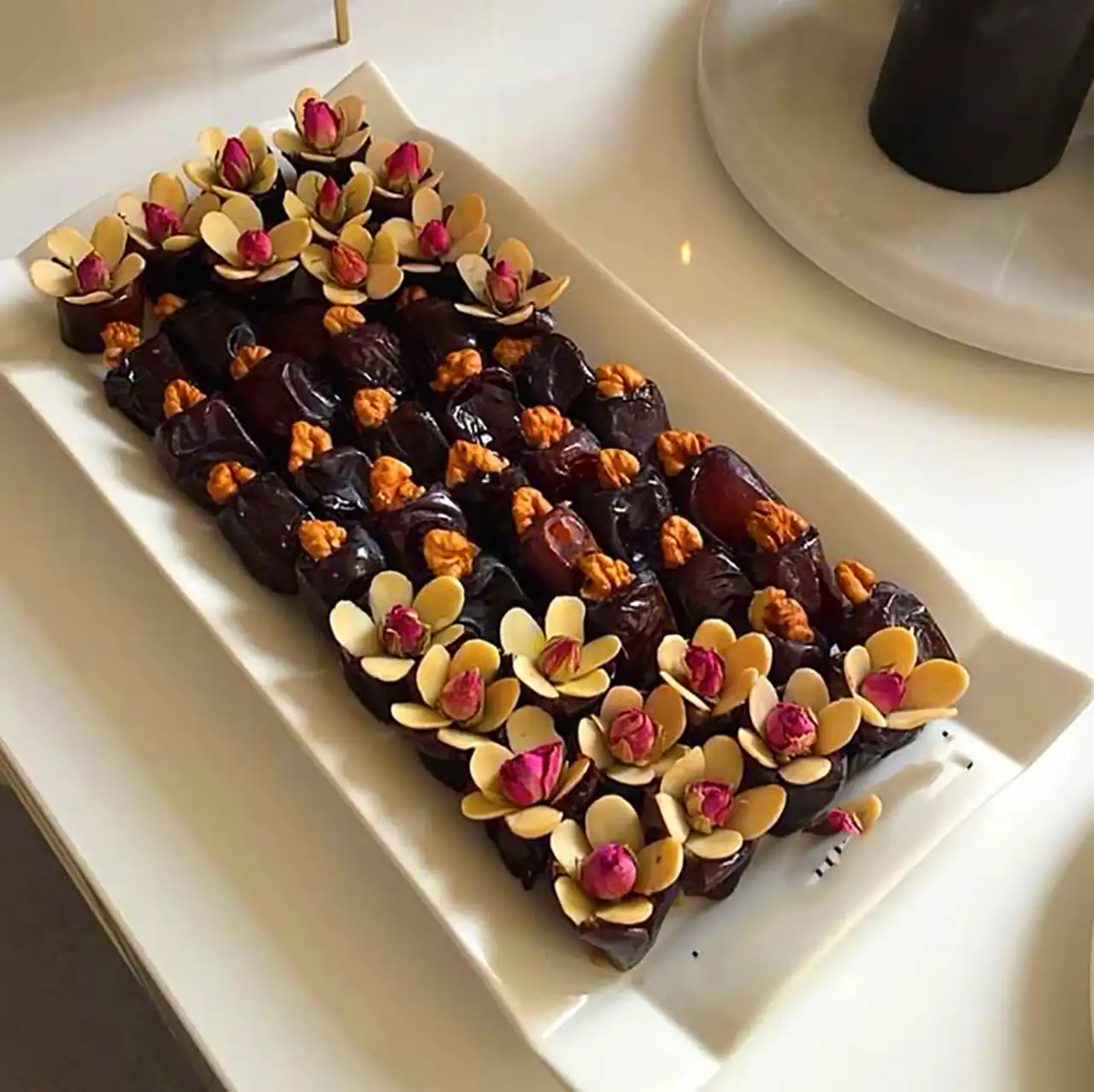 تزئین خرما برای روضه