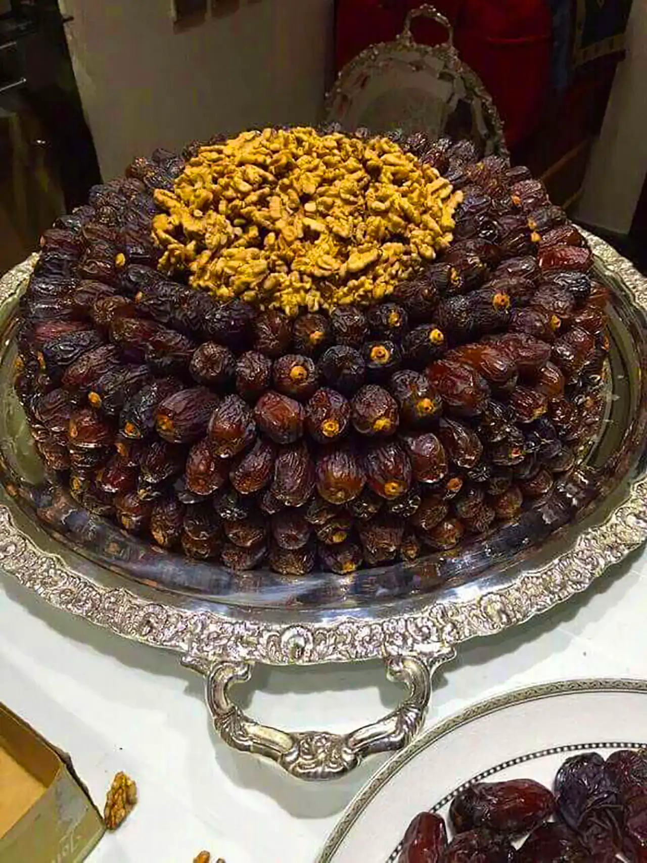 تزئین خرما برای روضه