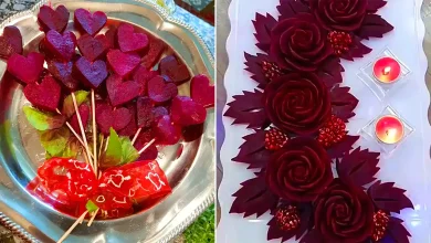 تزئین لبو برای شب چله