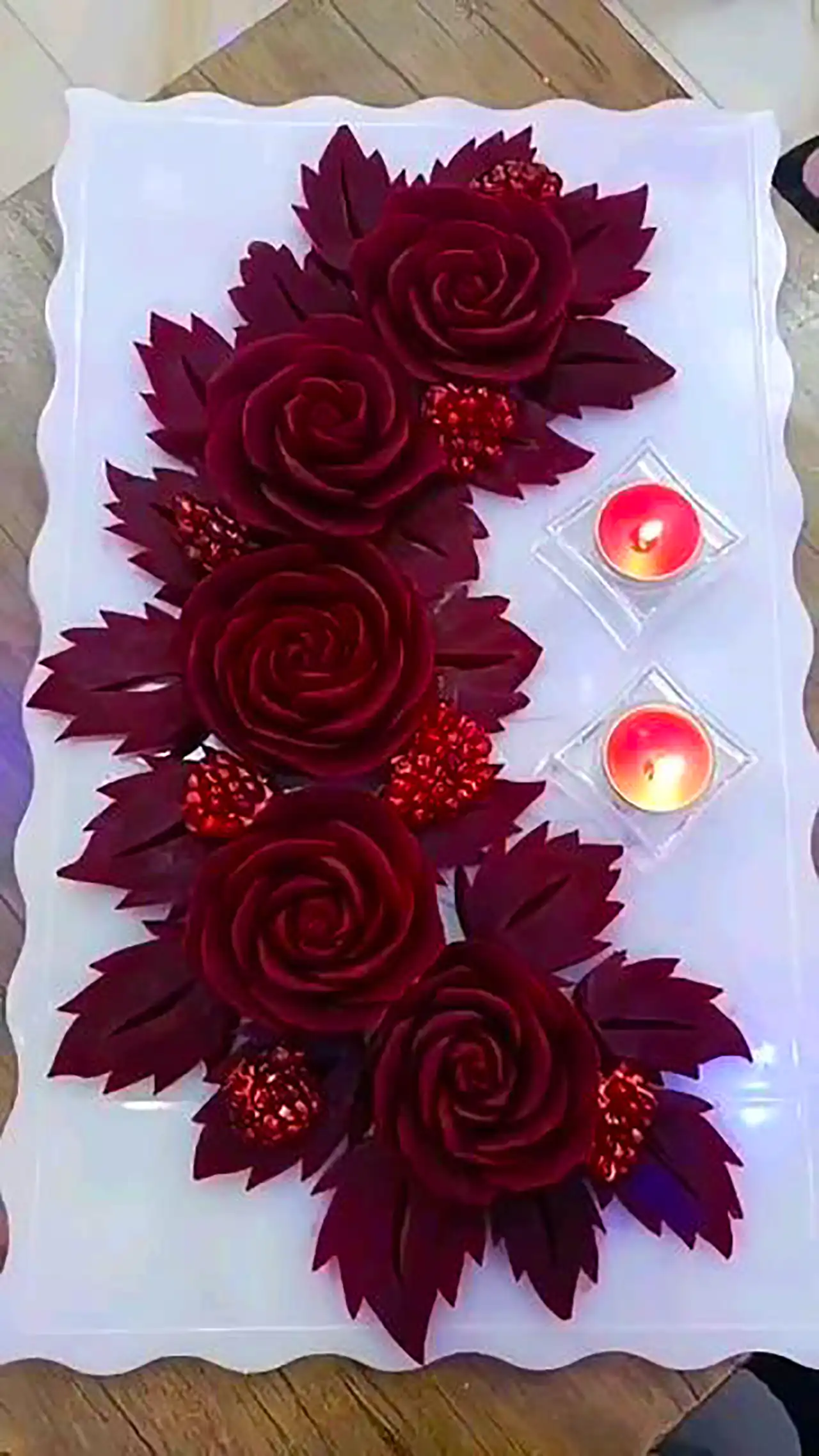 تزئین لبو برای شب چله