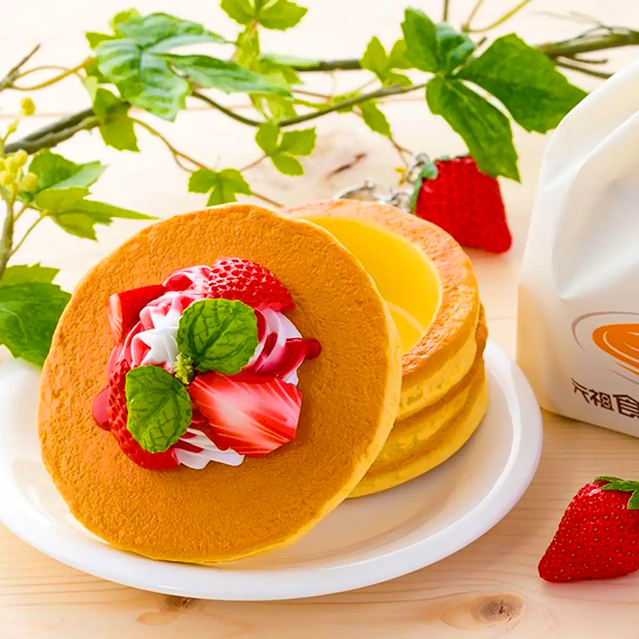 تزیین پنکیک زیبا