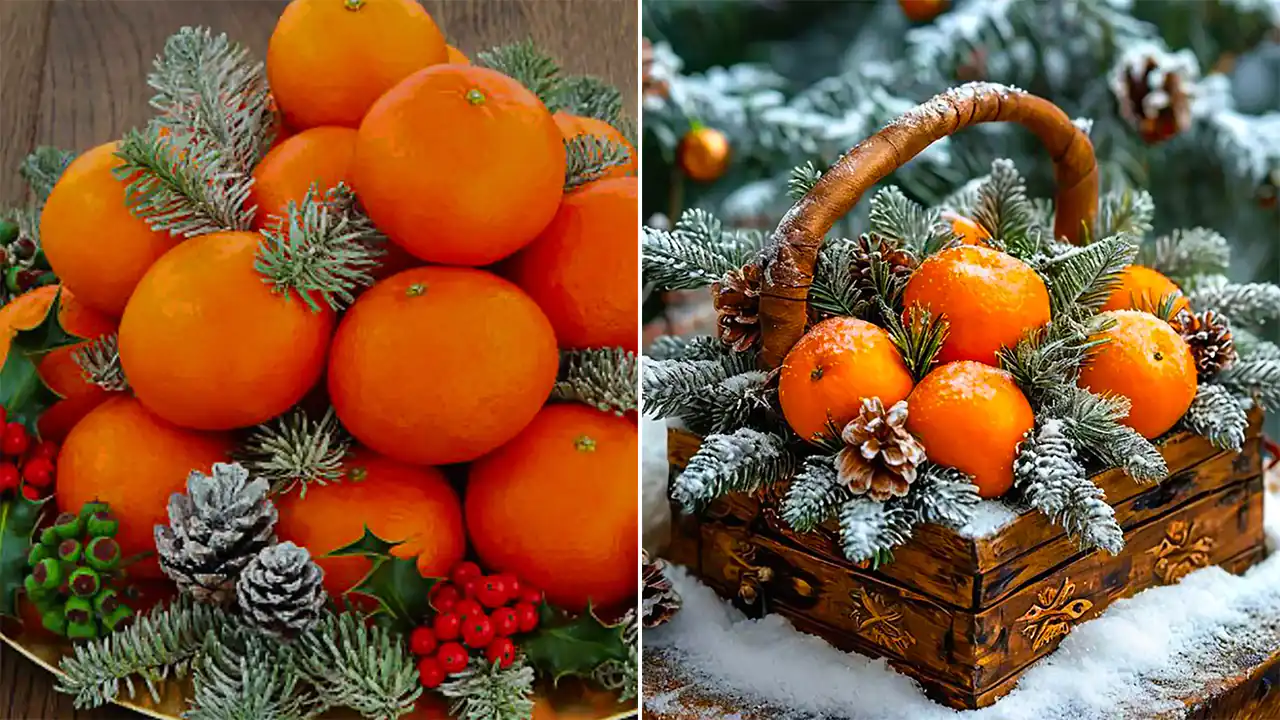 تزئین پرتقال شب چله